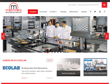 Tablet Screenshot of marmarismutfak.com
